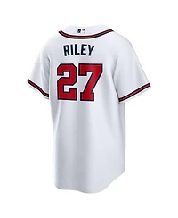 Nike Men's Austin Riley White Atlanta Braves Home Replica Player Jersey