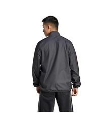 Adidas Men's Black/White D.c. United 2025 Anthem Reversible Full-Zip Jacket