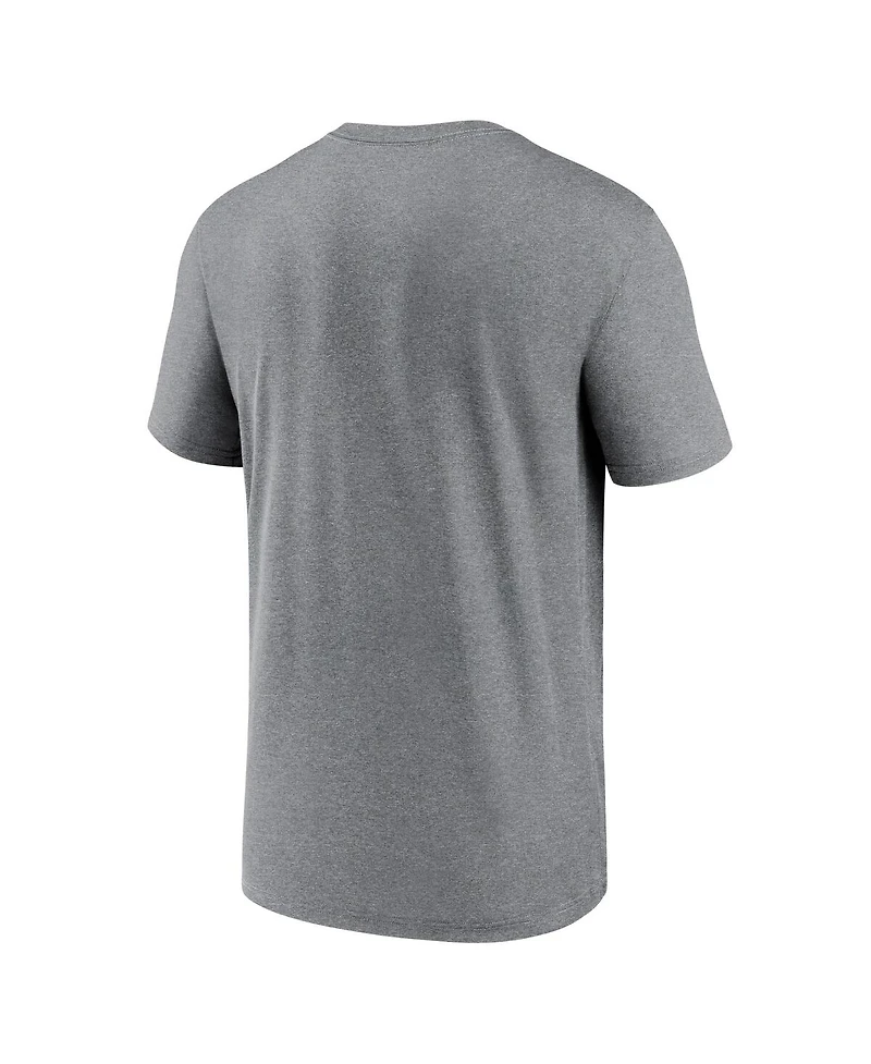 Nike Men's Heather Charcoal New Orleans Saints Legend Icon Performance T-Shirt