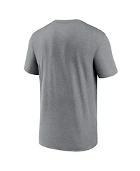 Nike Men's Heather Charcoal New Orleans Saints Legend Icon Performance T-Shirt
