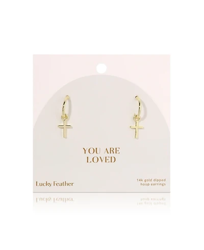 Lucky Feather Faith Collection Earrings