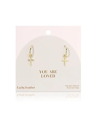 Lucky Feather Faith Collection Earrings