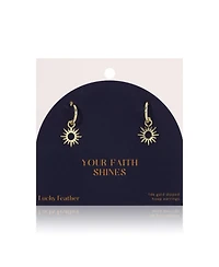 Lucky Feather Faith Collection Earrings