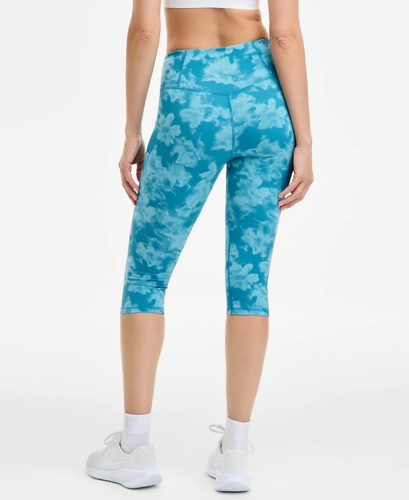 Id Ideology Women's Abstract Printed Studio Cropped Leggings, Exclusively at Macy's