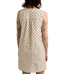 Lucky Brand Women's Textured Pintuck Mini Dress