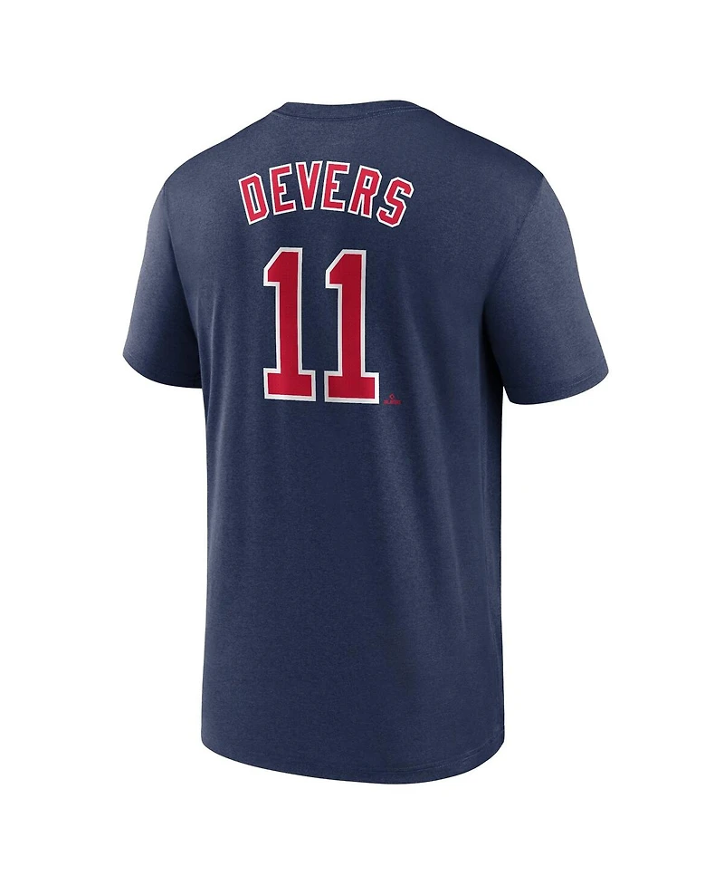 Nike Men's Rafael Devers Navy Boston Red Sox Legend Name and Number Home T-Shirt