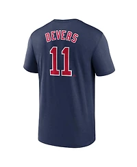 Nike Men's Rafael Devers Navy Boston Red Sox Legend Name and Number Home T-Shirt