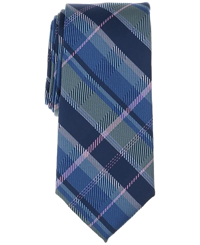 Club Room Men's Three-Inch Plaid Tie, Exclusively at Macy's