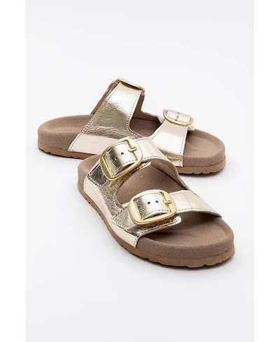 Ovesta Soft Footbed Leather Slide Sandal (Women