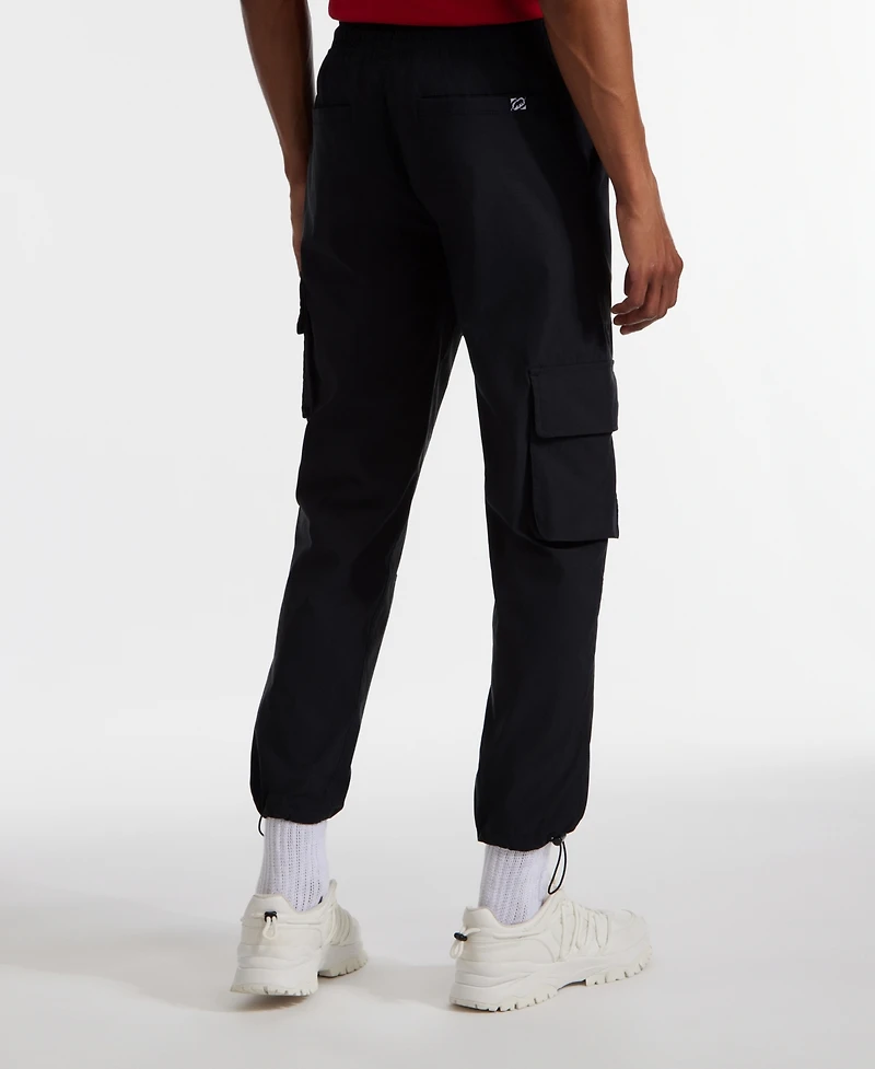 Ecko Unltd Men's Toggle Pouch Cargo Jogger Pants