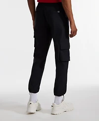 Ecko Unltd Men's Toggle Pouch Cargo Jogger Pants