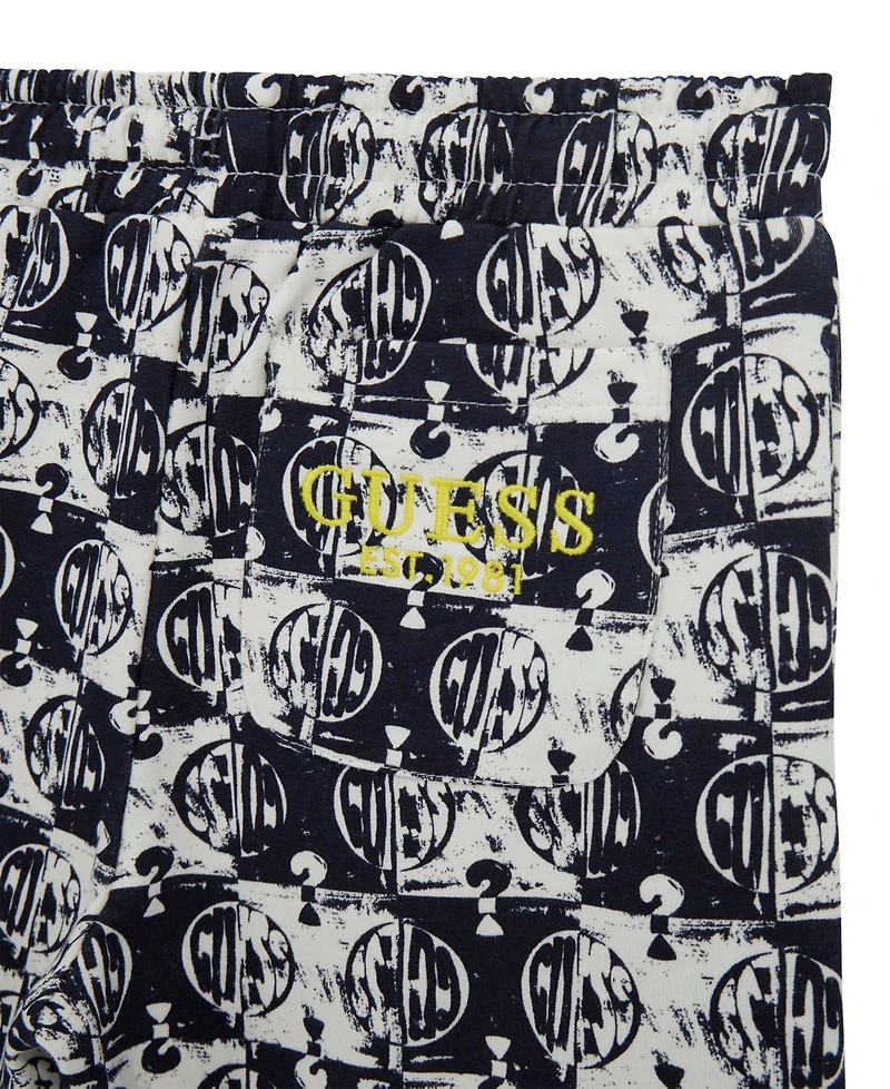Guess Big Boys Printed Active Shorts