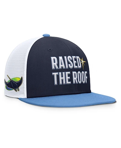 Nike Men's Navy/Light Blue Tampa Bay Rays Pro Performance Trucker Snapback Hat
