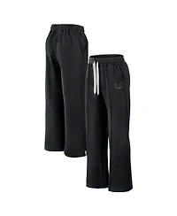 Fanatics Women's Black Miami Hurricanes Prime Supersoft Fleece Flaired Sweatpants