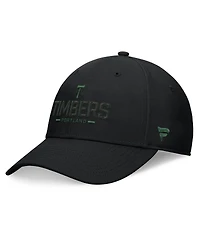 Fanatics Men's Black Portland Timbers Stealth Flex Hat