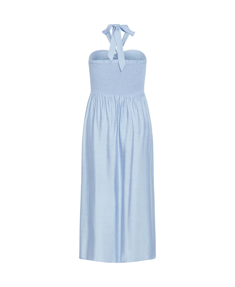 City Chic Plus Serene Peta Maxi Dress