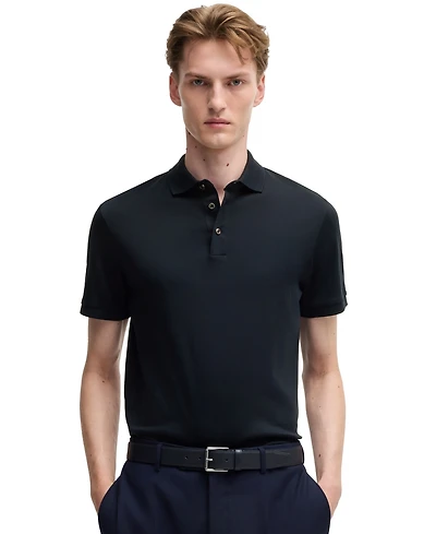 Boss by Hugo Men's Mercerized Cotton Regular-Fit Polo Shirt
