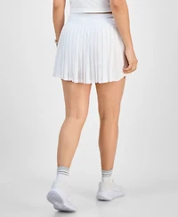 Id Ideology Women's Pleated Mesh Pull-On Skort, Exclusively at Macy's