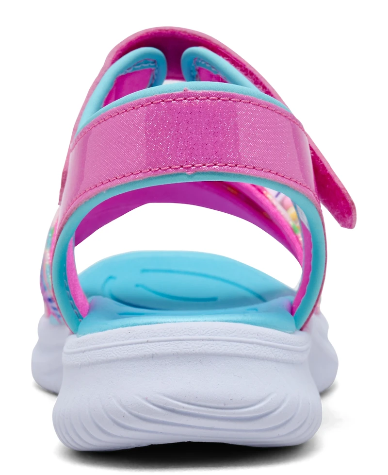 Skechers Little Girls' Jumpsters Sandal - Tie Dye BFFs Sandals from Finish Line