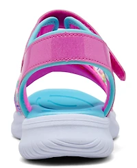Skechers Little Girls' Jumpsters Sandal - Tie Dye BFFs Sandals from Finish Line