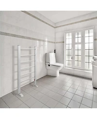 Pursonic 6-Bar Freestanding or Wall Mountable Towel Warmer