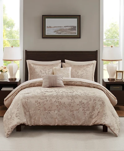 Addison Park Sterling 9-Pc.Jacquard Comforter Set, Full
