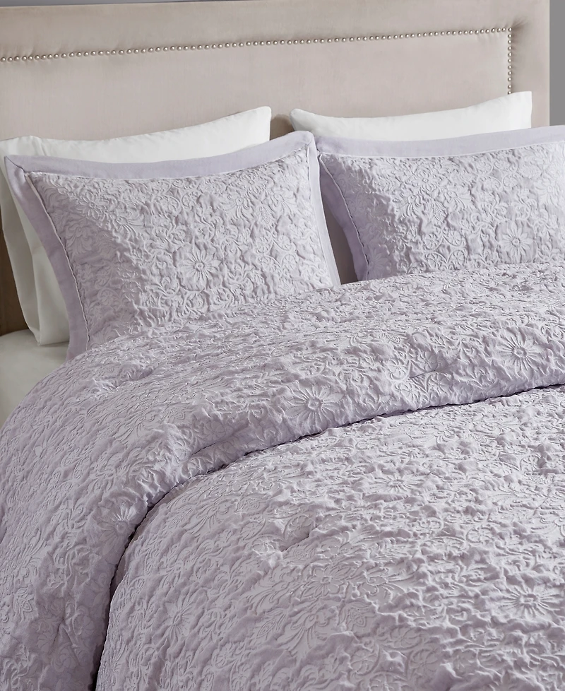 Addison Park Payton 9-Pc. Jacquard Comforter Set, Full