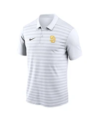 Nike Men's White San Diego Padres Authentic Collection Victory Performance Polo Shirt