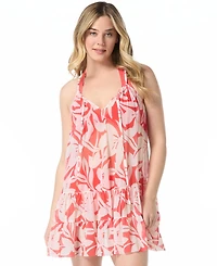 Coco Reef Women's Cheerful Mesh Cover-Up Dress