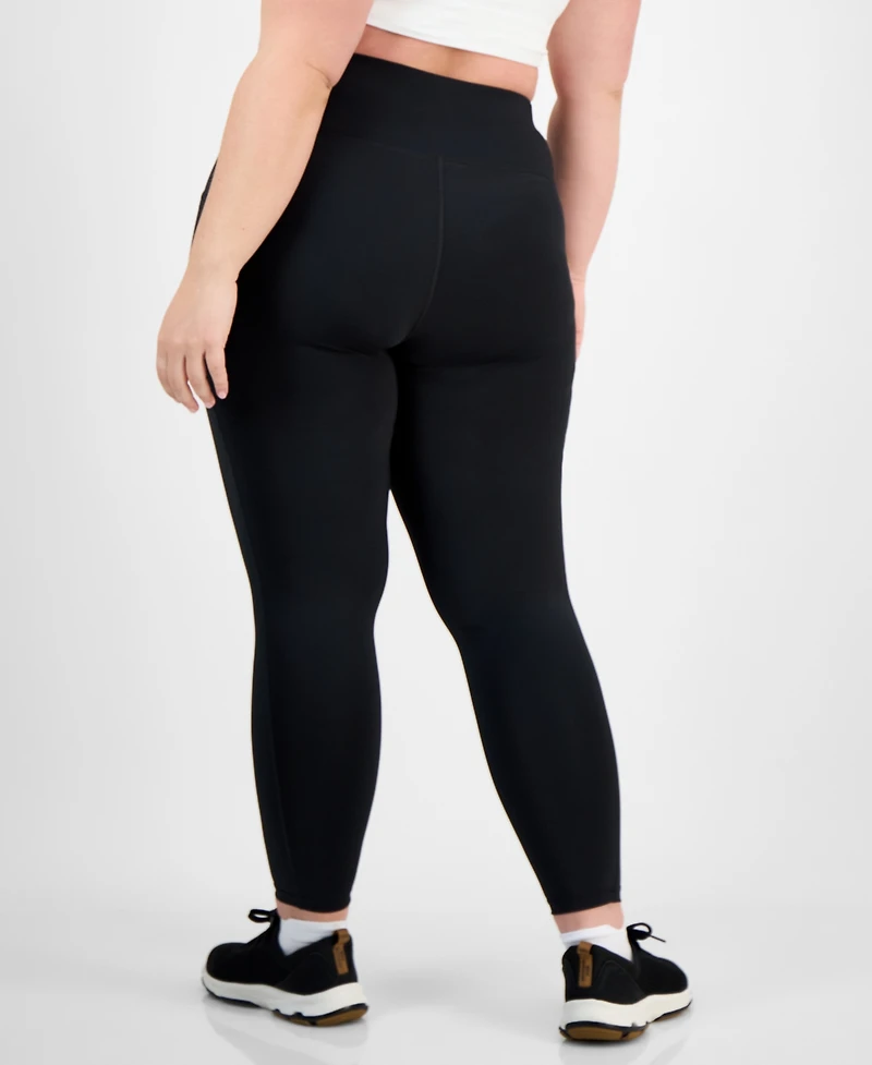 Id Ideology Plus Compression 7/8 Leggings, Created for Macy's