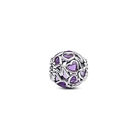 Pandora Openwork Hearts Mom Sterling Silver Charms