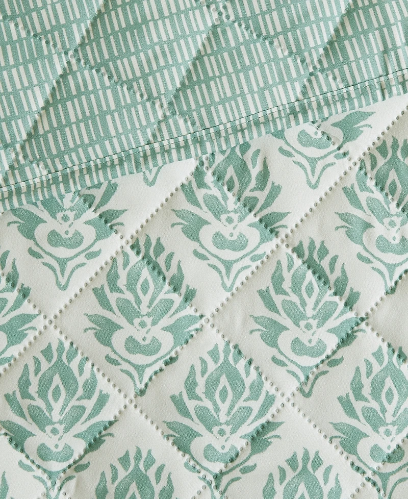 Addison Park Wilhelmina Sage 3-Pc. Quilt and Tote Set, Twin