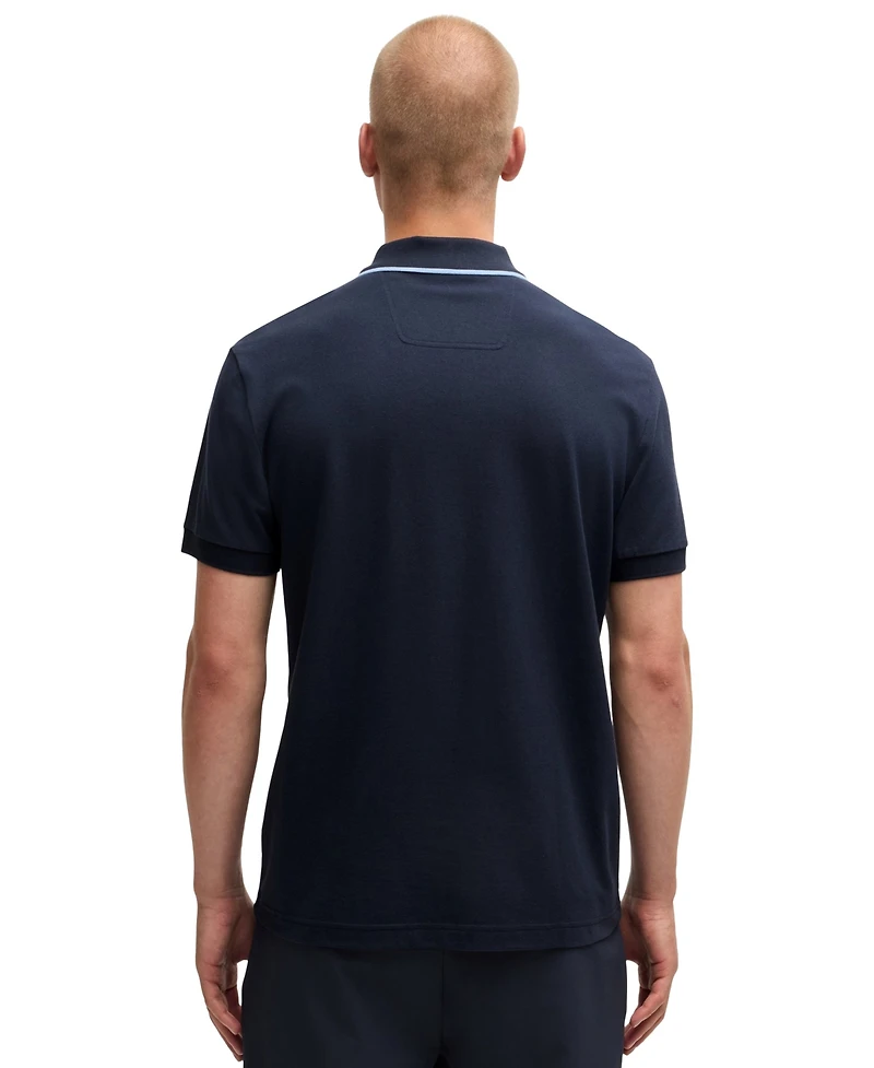Boss by Hugo Boss Men's Contrasting Stripes Polo