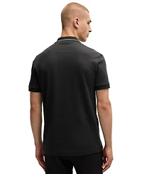 Boss by Hugo Men's Jacquard Regular-Fit Paddy Polo