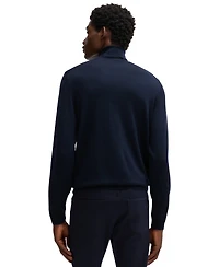 Boss by Hugo Men's Slim-Fit Rollneck Merino Wool Sweater