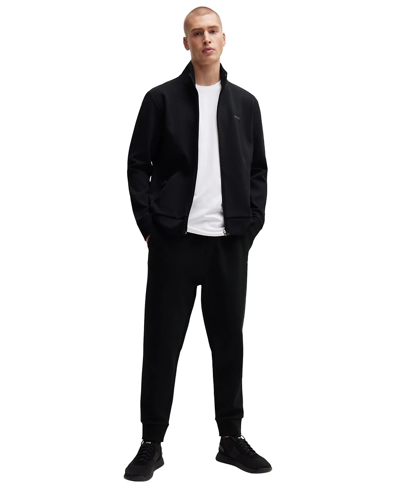 Boss by Hugo Men's Contrast Logo Regular-Fit T-Shirt