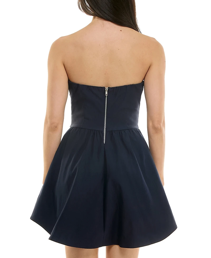 Juniors' Sweetheart Fit & Flare Mini Dress, Created for Macy's