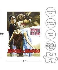 Hammer Dracula 500 Piece Jigsaw Puzzle
