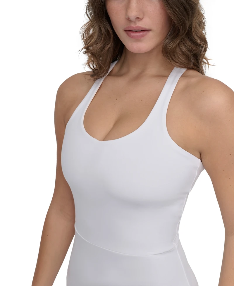 Dkny Sport Women's Racerback Tennis Dress