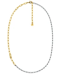 Michael Kors 14K Gold-Plated Brass Mixed Chain Necklace
