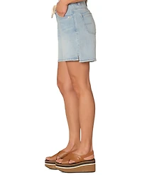 Democracy Petite "Ab" Leisure Skyrise Drawstring Shorts