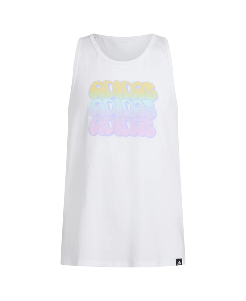 adidas Big Girls Sleeveless Racerback Tank Top