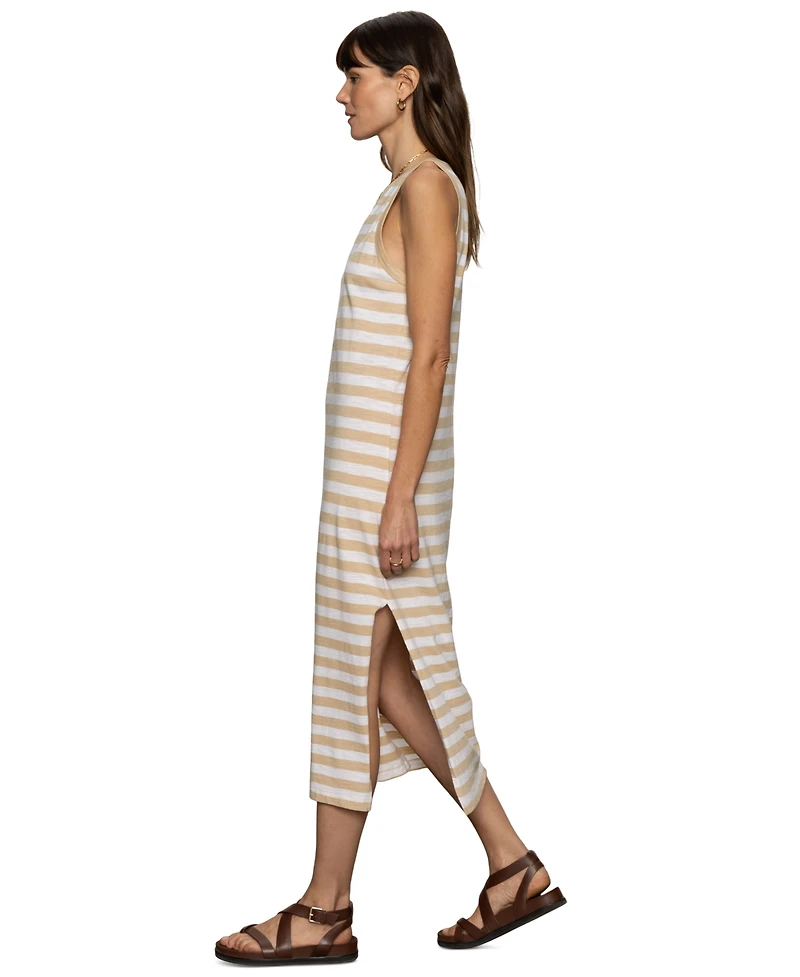Sanctuary Women's Striped Sleeveless Midi Dress