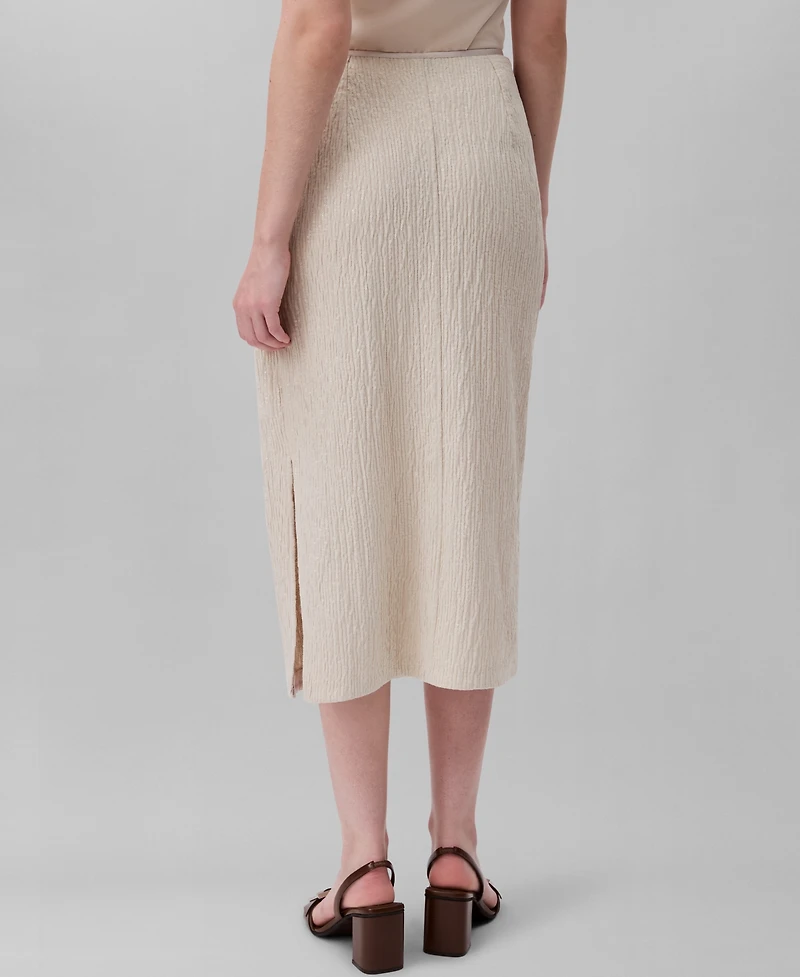 Calvin Klein Women's Sequined Midi Skirt
