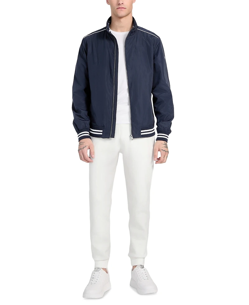 Guess Men's Regular-Fit Urban Stripe Bomber Jacket