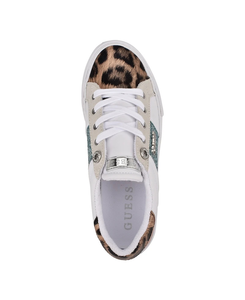 Guess Women's Loven Lace-Up Sneakers