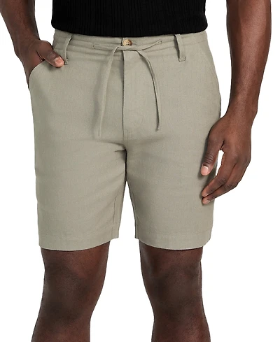 Guess Men's Fletcher Relaxed-Fit Textured 8" Shorts
