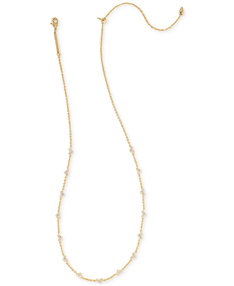 Kendra Scott 2-Pc. Set Pave Heart 19" Necklaces