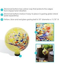 Gazing Globe Glass Garden Ball for Lawn, Patio or Indoors