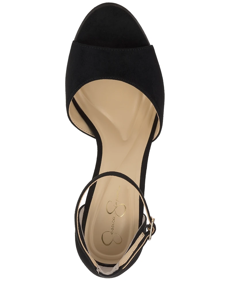 Jessica Simpson Women's Sohilea Two-Piece Platform Dress Sandals